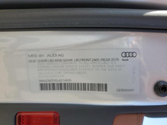 WAUCNCF55LA014605 Audi A5 PREMIUM 10