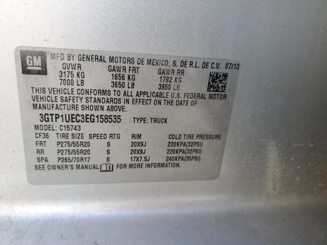 3GTP1UEC3EG158535 GMC Sierra C1500 Sle