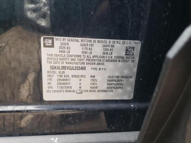 2018 GMC TERRAIN 3GKALMEV0JL203468