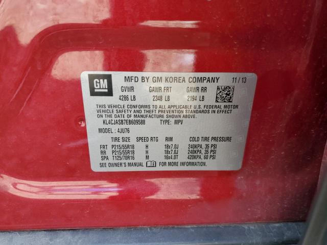 KL4CJASB7EB609588 Buick Encore