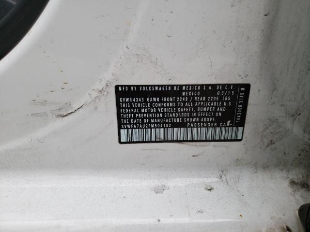 2015 VOLKSWAGEN GOLF SPORT - 3VWFA7AU2FM504182