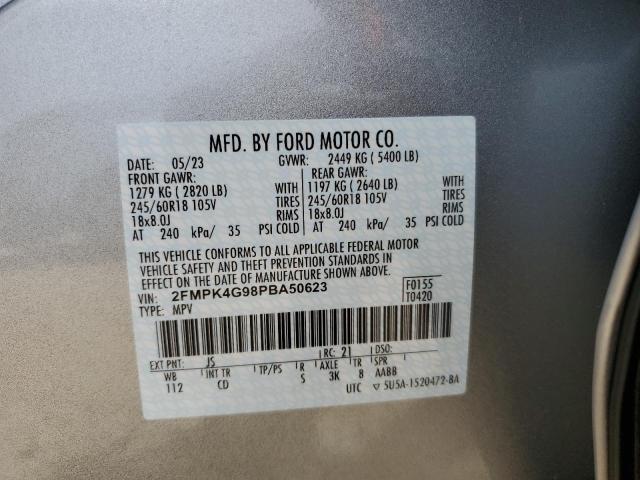 2FMPK4G98PBA50623 2023 FORD EDGE, photo no. 13