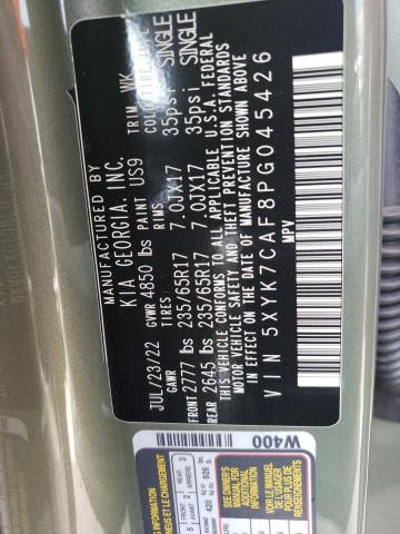 5XYK7CAF8PG045426 KIA Sportage X-pro