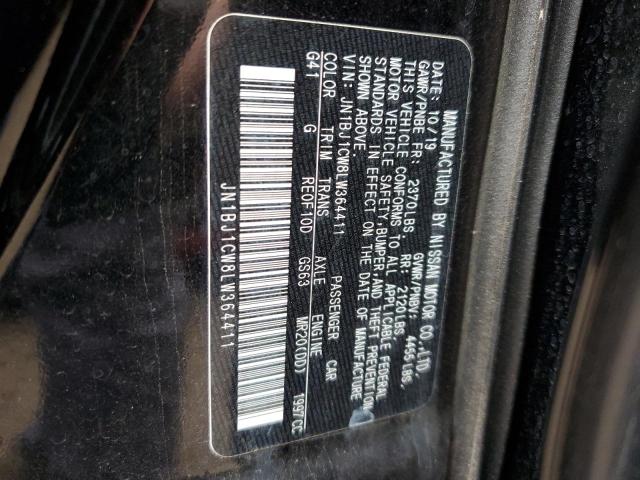 JN1BJ1CW8LW364411 Nissan Rogue Sport S