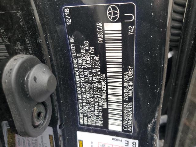 NMTKHMBX4KR083806 Toyota C-HR XLE 13