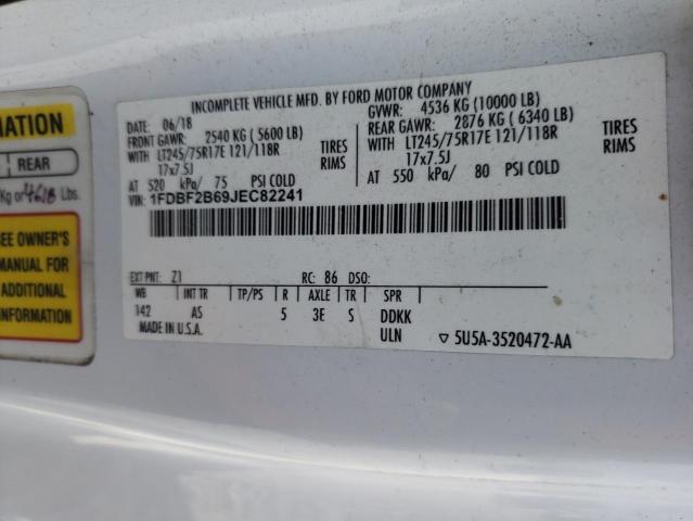 2018 FORD F250 SUPER - 1FDBF2B69JEC82241