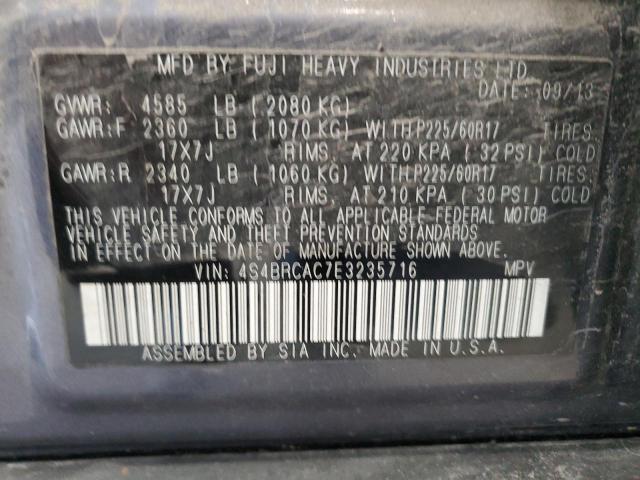 4S4BRCAC7E3235716 Subaru Outback 2.5i