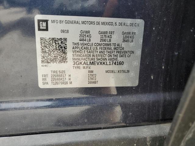 3GKALMEVXKL174160 GMC Terrain Sle