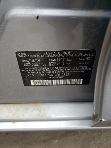 2015 HYUNDAI SONATA SE 5NPE24AF2FH158927