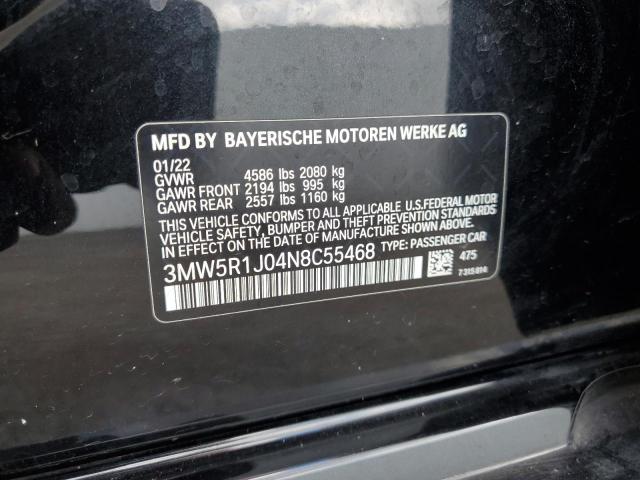 3MW5R1J04N8C55468 BMW 3 Series 330I 13