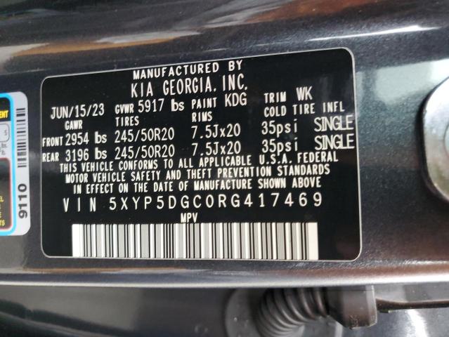 5XYP5DGC0RG417469 KIA Telluride Sx