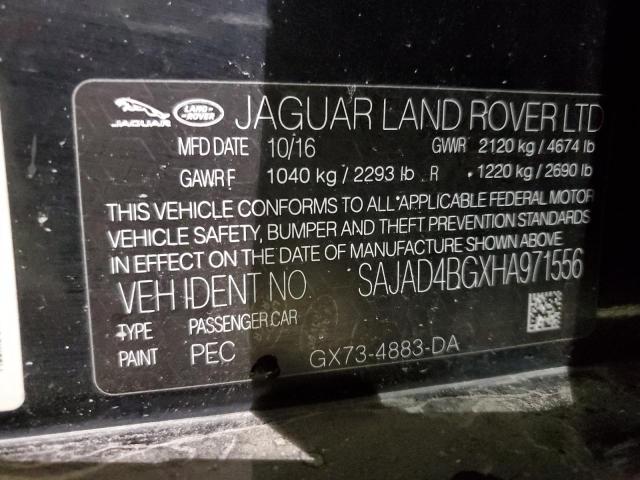 2017 JAGUAR XE PREMIUM - SAJAD4BGXHA971556