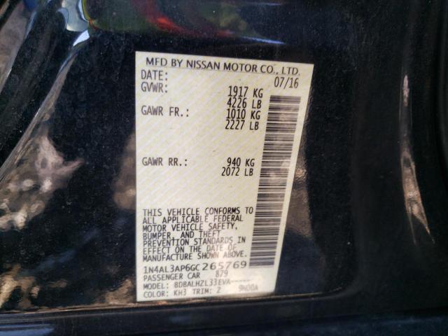 2016 NISSAN ALTIMA 2.5 - 1N4AL3AP6GC265769