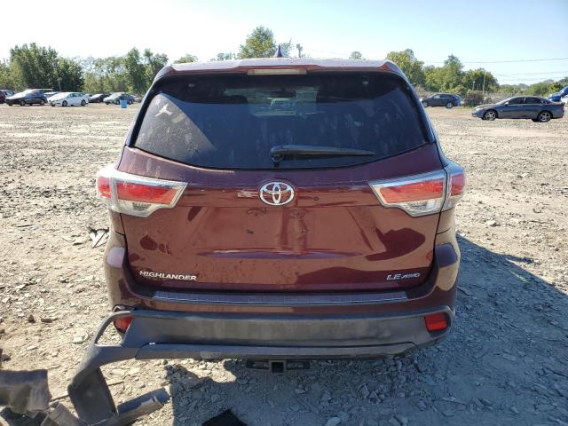 VIN 5TDBKRFH0ES022752 2014 Toyota Highlander, LE no.6