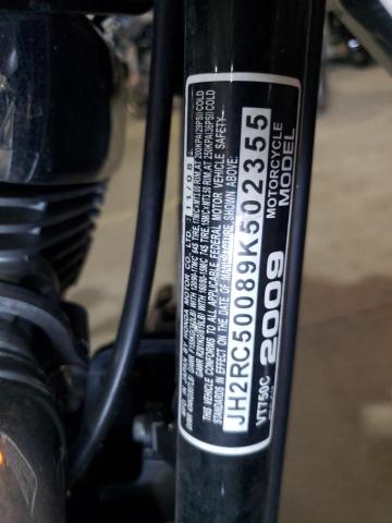 2009 HONDA VT750 C JH2RC50089K502355