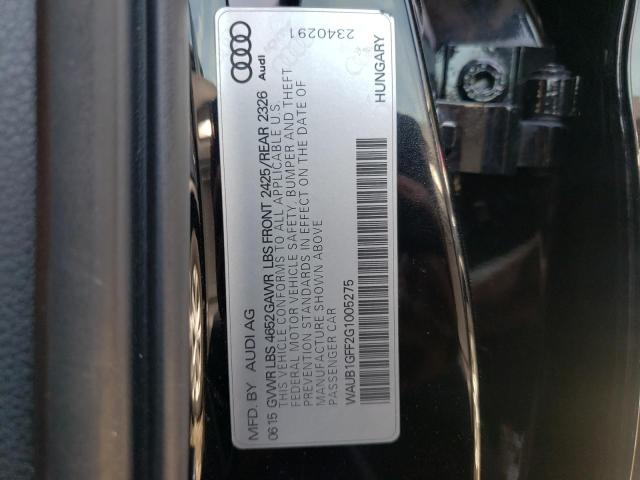 2016 AUDI S3 PREMIUM - WAUB1GFF2G1005275