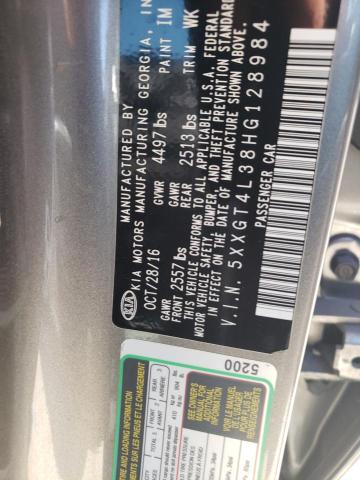 5XXGT4L38HG128984 KIA Optima Lx