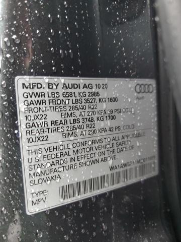2021 AUDI SQ8 PREMIU - WA1AWBF11MD011659