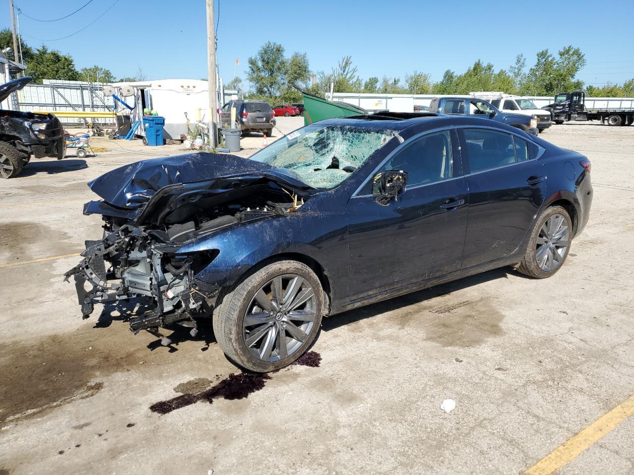 2020 Mazda 6 Touring 2.5L продається в Pekin, IL - All Over