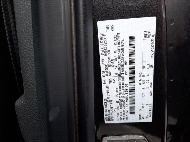 1FMCU9GX0GUB69166 Ford ESCAPE SE
