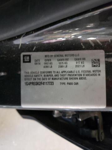 2015 BUICK VERANO CON 1G4PR5SK2F4117723