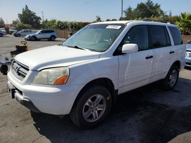 2HKYF185X4H577697 | 2004 Honda pilot exl