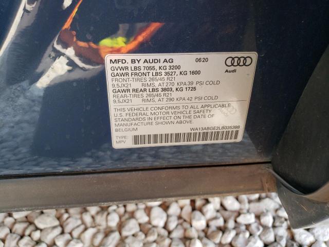 WA13ABGE2LB035388 Audi E-Tron SPO 12