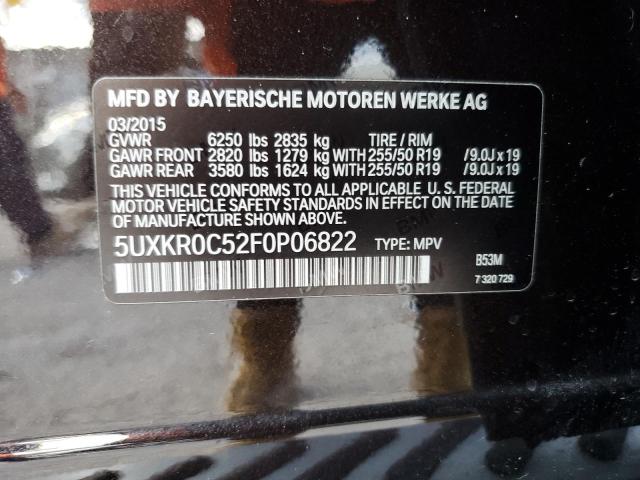 5UXKR0C52F0P06822 2015 BMW X5, photo no. 12