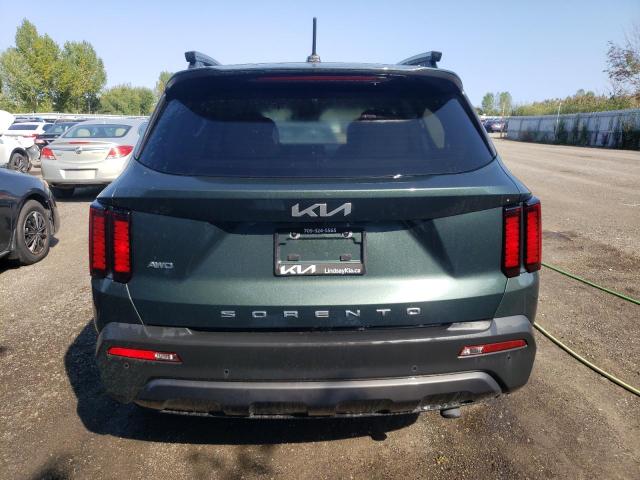 VIN: 5XYRGDLF3NG113632 Auction: COPART CANADA Lot: 68038873 Location: ONTARIO AUCTION 5XYRGDLF3NG113632 KIA SORENTO 2022 GREEN Photo 6