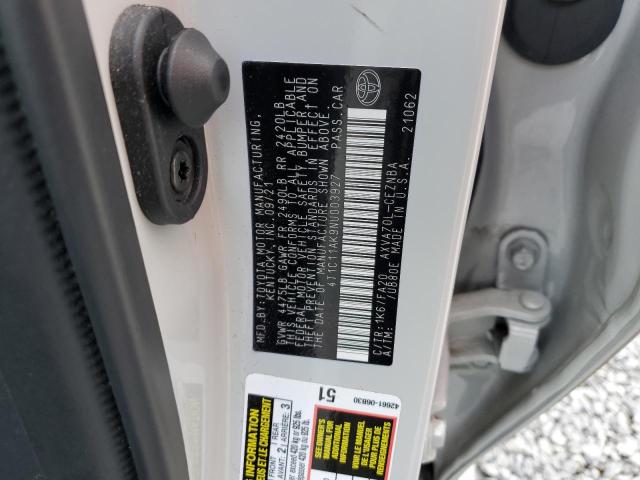 2022 TOYOTA CAMRY LE - 4T1C11AK9NU003927