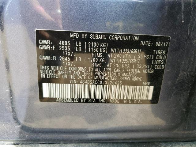 4S4BSACC0J3220426 Subaru Outback 2.5i Premium