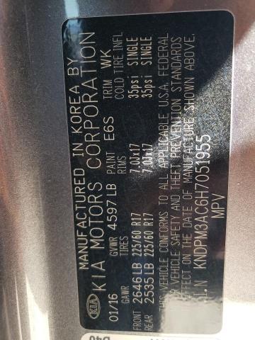 KNDPM3AC6H7051955 KIA Sportage Lx
