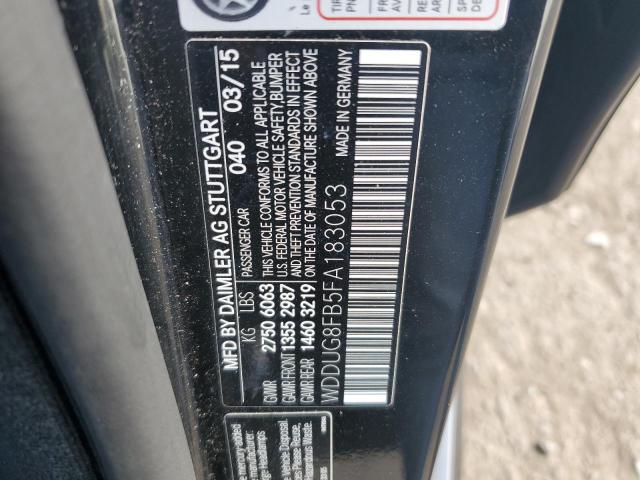 WDDUG8FB5FA183053 Mercedes-Benz S 550 4matic
