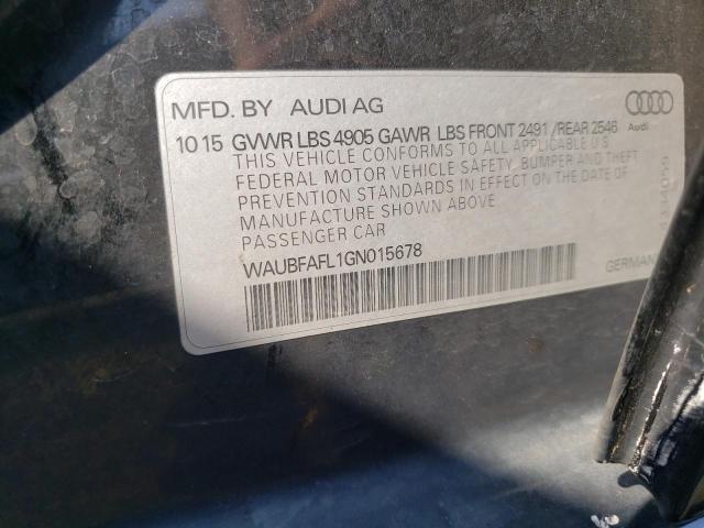 WAUBFAFL1GN015678 2016 AUDI A4, photo no. 12