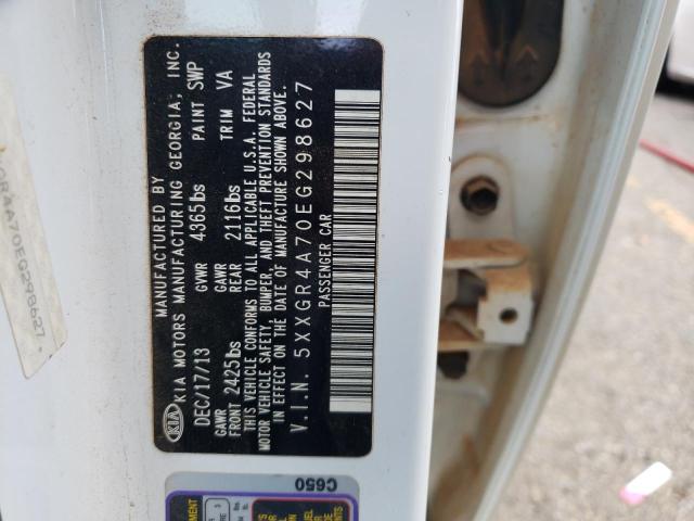 5XXGR4A70EG298627 KIA OPTIMA SX