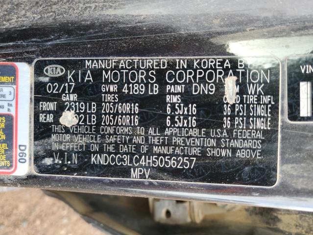 KNDCC3LC4H5056257 KIA NIRO EX