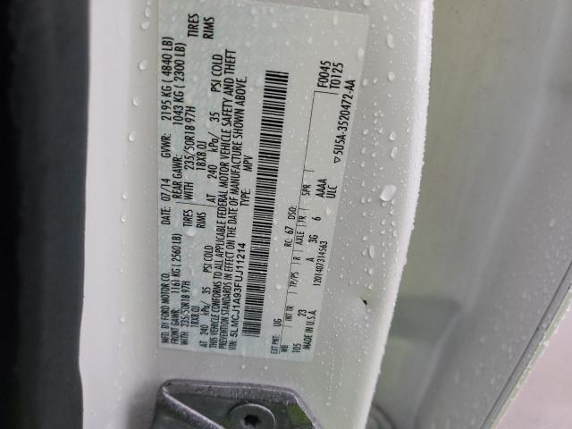 5LMCJ1A93FUJ11214 Lincoln MKC