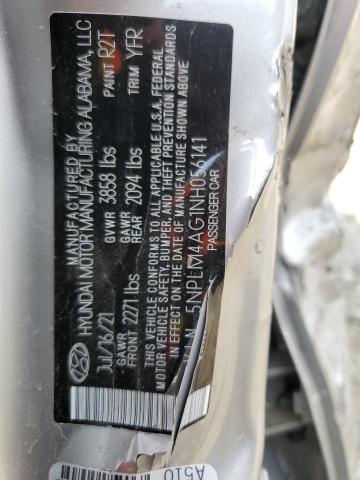 5NPLM4AG1NH056141 | 2022 HYUNDAI ELANTRA SE