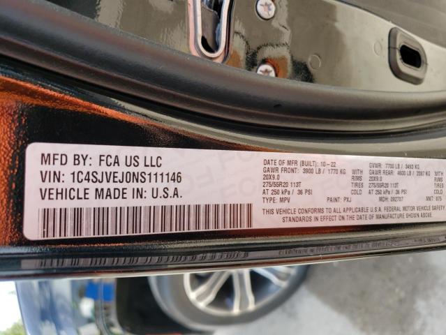 2022 JEEP GRAND WAGO 1C4SJVEJ0NS111146