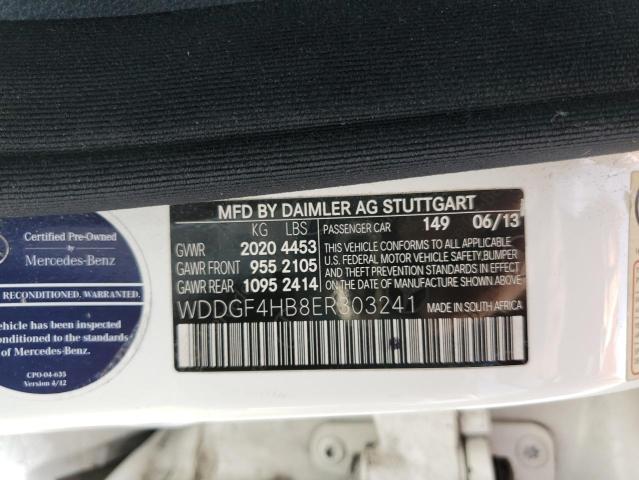 WDDGF4HB8ER303241 Mercedes-Benz C 250
