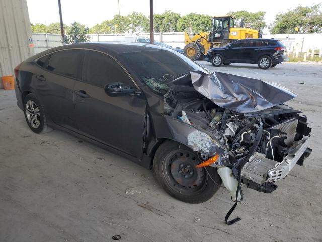 Vin: 19xfc2f50je000282, lot: 66896553, honda civic lx 20184