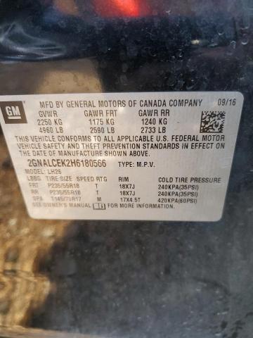 2017 CHEVROLET EQUINOX LT - 2GNALCEK2H6180566