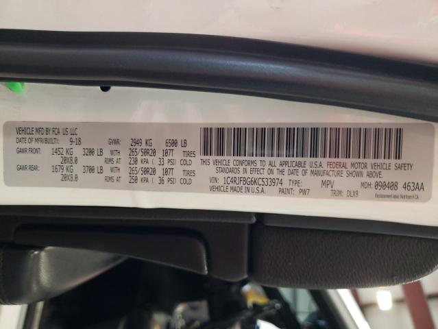 1C4RJFBG6KC533974 Jeep Grand Cherokee Limited
