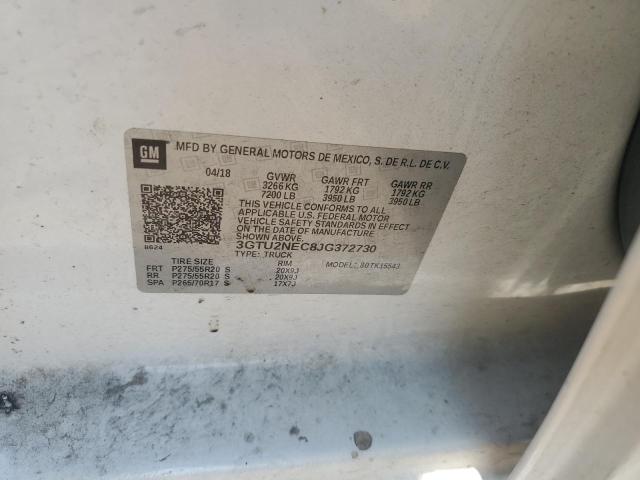 2018 GMC SIERRA1500 - 3GTU2NEC8JG372730
