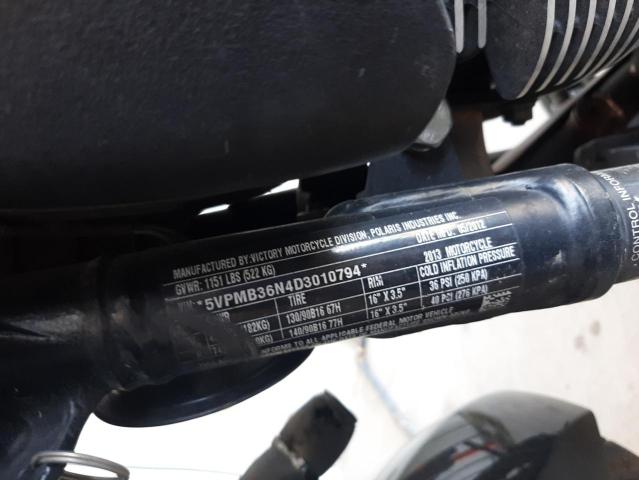 2013 VICTORY MOTORCYCLES JUDGE 5VPMB36N4D3010794