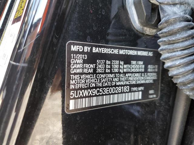 5UXWX9C53E0D28183 2014 BMW X3, photo no. 13