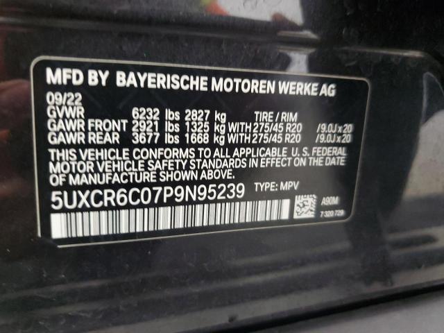 5UXCR6C07P9N95239 BMW X5 XDRIVE4 13