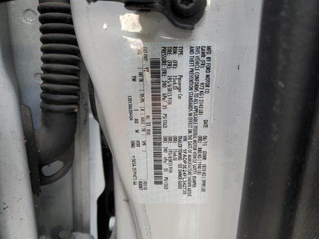 1FADP3E24FL342735 Ford FOCUS S