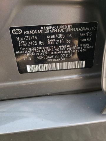 Hyundai SONATA GLS 2014 5NPEB4AC7EH923151 Image 12