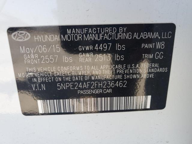 2015 HYUNDAI SONATA SE - 5NPE24AF2FH236462